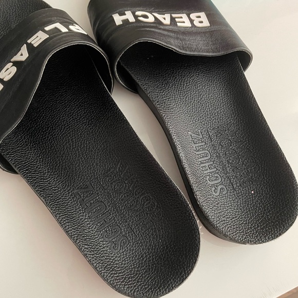 Schutz/Bergdorf Goodman collab sandals - Picture 2 of 2